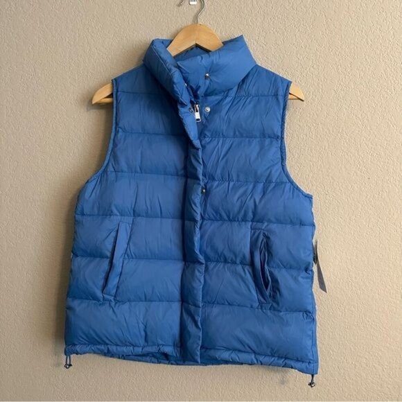 Karen Kane Caddie Baby Blue Puffer Vest Size XS - Picture 2 of 10